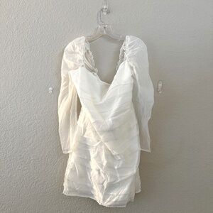 IN THE STYLE - DD495-C White Dress